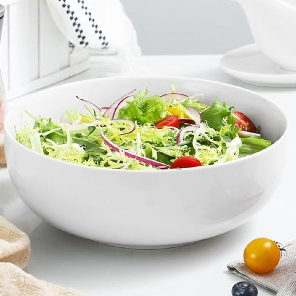 Everyday White by Fitz and Floyd 9-Inch Serve Bowl